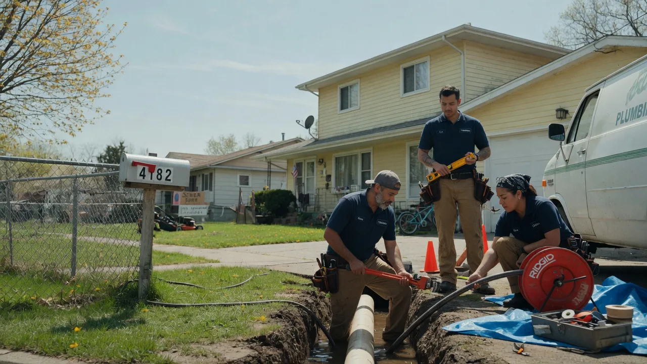 Gas Line Repair in Saratoga, IN near me